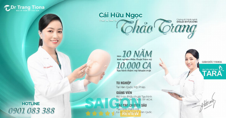TARA Beauty Clinic của bác sĩ Thảo Trang