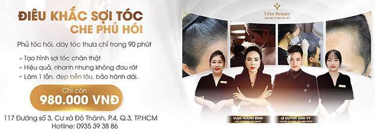 Khắc phục rụng tóc ở tphcm TPHCM VIAN BEAUTY