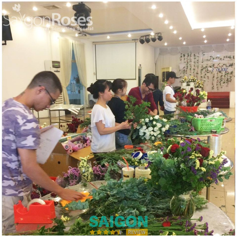 Dịch vụ hoa viếng đám tang tại Hoa tươi Sai Gon Roses