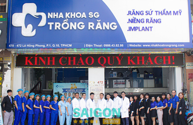 Nha khoa Trồng răng Sài Gòn, TP Hồ Chí Minh