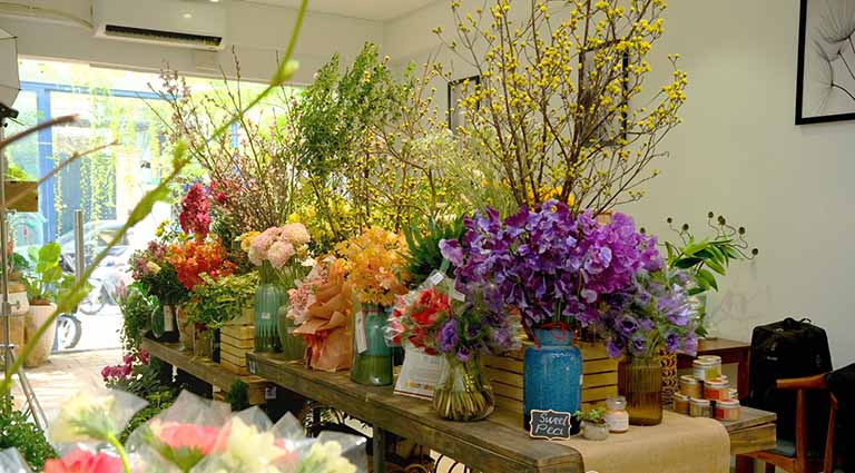 shop hoa tươi tại Bình Thạnh đẹp