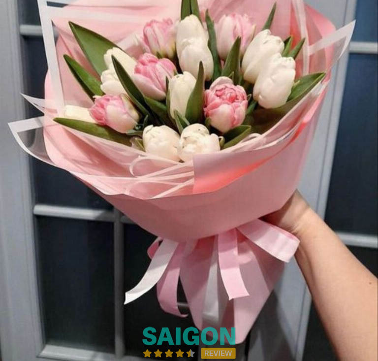địa chỉ bán hoa tulip TPHCM Happy Flower