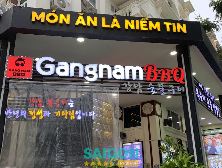 Nhà hàng Hàn Quốc Gangnam BBQ House
