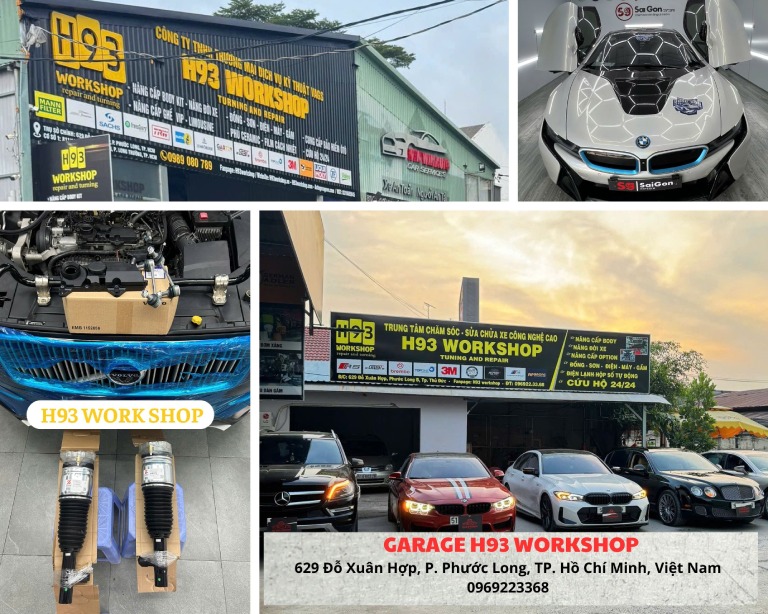 Gara sửa chữa ô tô tại TPHCM