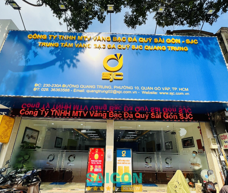 Công ty TNHH MTV Vàng Bạc Đá Quý Sài Gòn - SJC