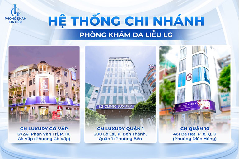 Trị mụn ở lưng tại tphcm phòng khám da liễu LG