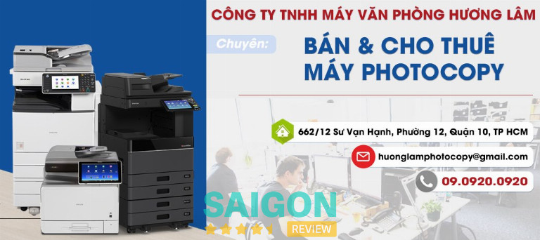 Công Ty TNHH Máy Văn Phòng Hương Lâm TPHCM