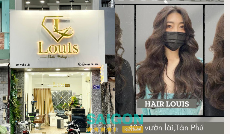 Tiệm Làm Tóc Louis quận Tân Phú