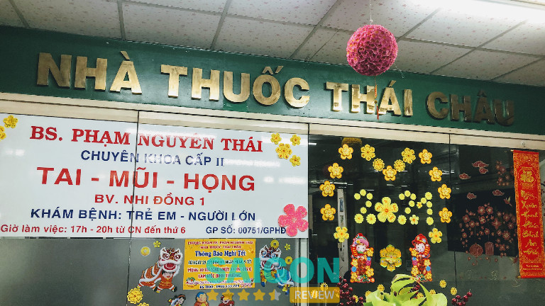 Phòng khám chuyên khoa Nhi - Tai Mũi Họng TPHCM BS CK2 Phạm Nguyên Thái