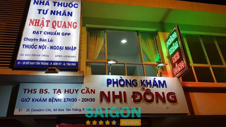 Phòng khám Nhi Đồng - Ths Bs Chuyên Khoa 2 Tạ Huy Cần