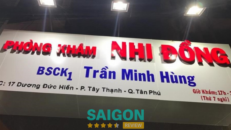 Phòng khám Nhi Đồng - Bs Trần Minh Hùng