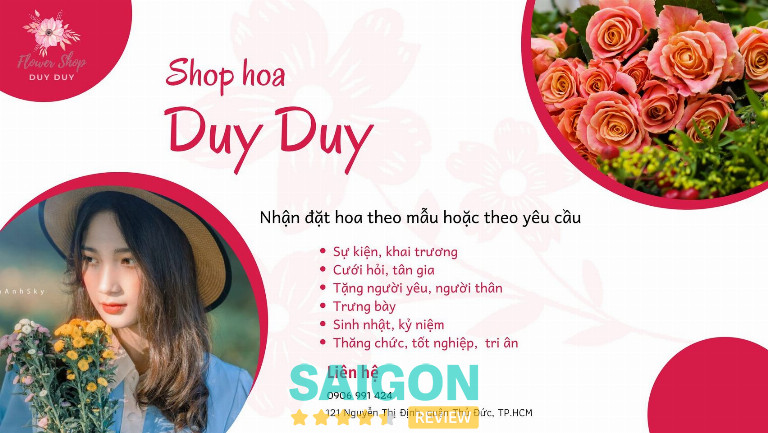 Shop Hoa Duy Duy TPHCM