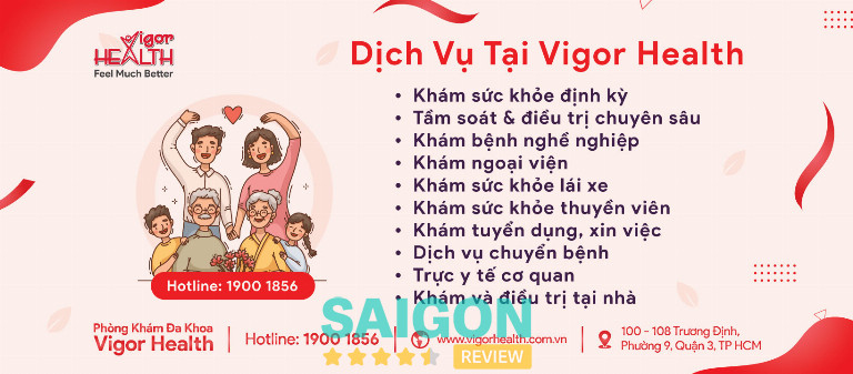 Phòng khám đa khoa Vigor Health TPHCM