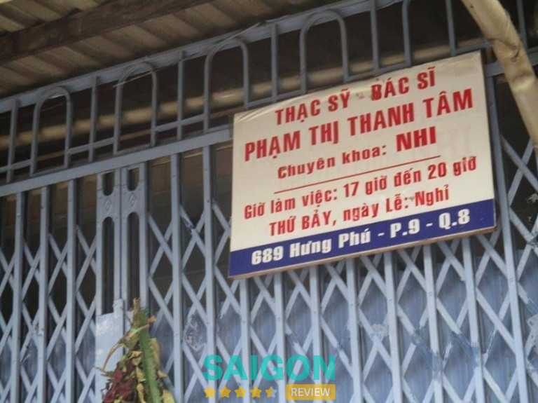 Phòng khám Nhi của Th.S, BS. Phạm Thị Thanh Tâm TPHCM
