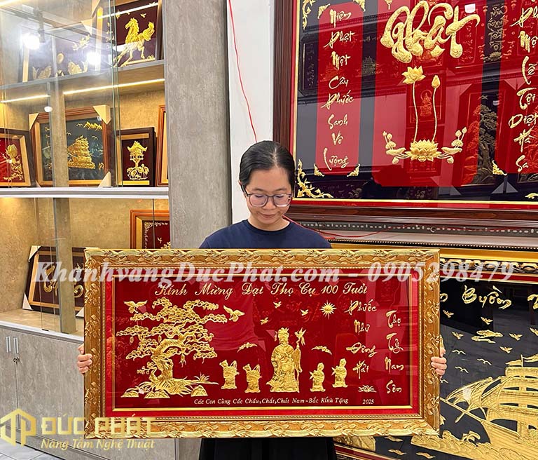 tranh mừng thọ cao cấp tphcm