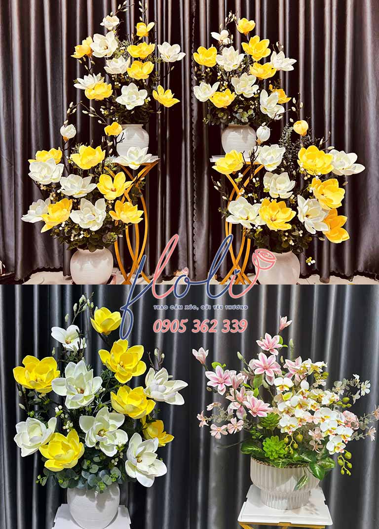 FLoLi shop làm hoa giả đẹp nhất ở TPHCM