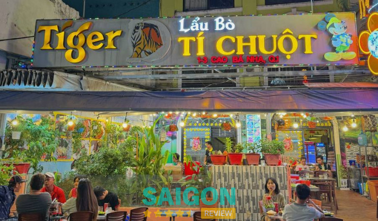 Lẩu bò Tí Chuột ở quận 1