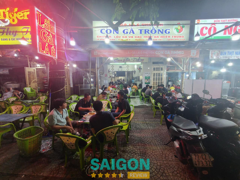 Lẩu gà lá é Con Gà Trống TPHCM