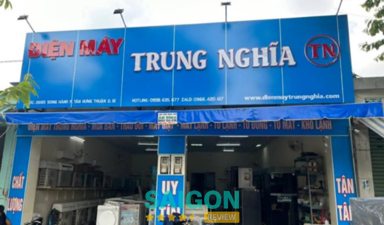 Trung tâm điện lạnh Trung Nghĩa tại TPHCM