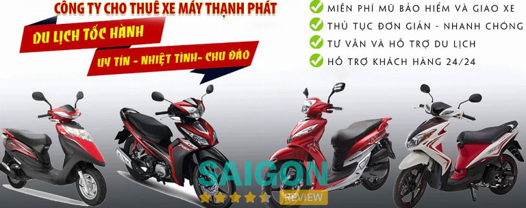 Thuê xe máy Thạnh Phát TPHCM