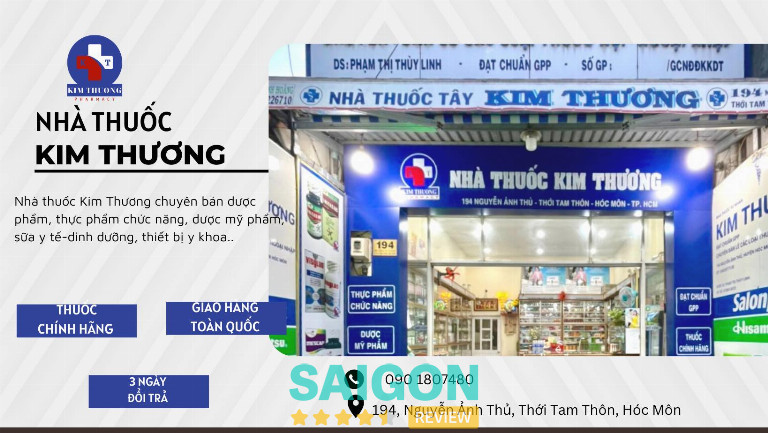 Nhà thuốc tây Kim Thương TPHCM