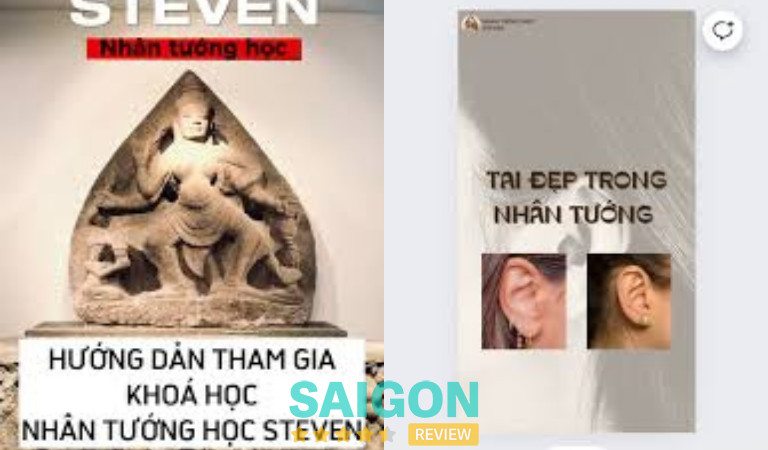 Nhân tướng học Steven tại TPHCM