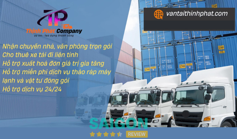 Vận tải Thịnh Phát tại TPHCM