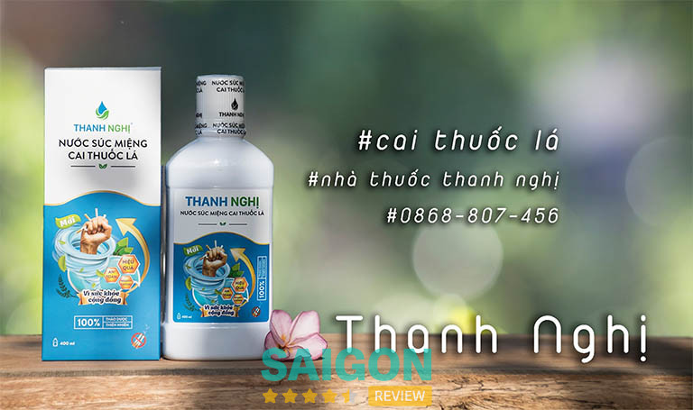 Nước Súc Miệng Cai Thuốc Lá của Nhà thuốc Thanh Nghị