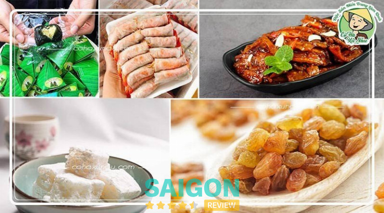 Các món đặc sản Bình Định Cô Hà Xứ Nẫu cung cấp