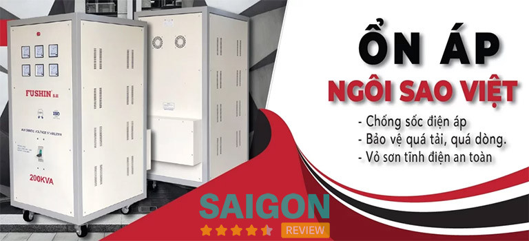 thiết bị ổn áp của Ngôi Sao Việt