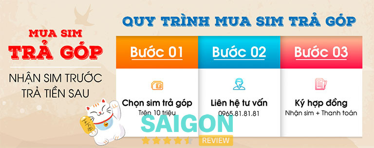 quy trình mua sim số đẹp trả góp tại Sim Thăng Long