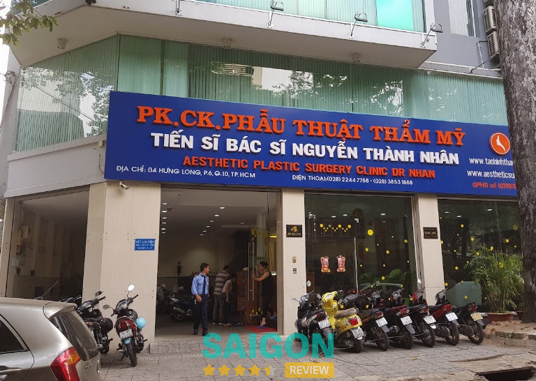 Địa chỉ nâng mũi uy tín ở TP Hồ Chí Minh, Phòng khám thẩm mỹ bác sĩ nguyễn thành nhân