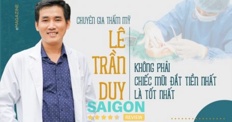 Nâng mũi cấu trúc ở TPHCM bác sĩ lê trần duy