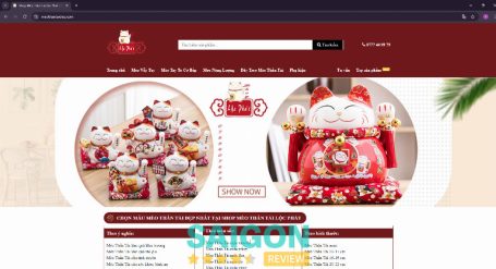 shop mèo thần tài lộc phát