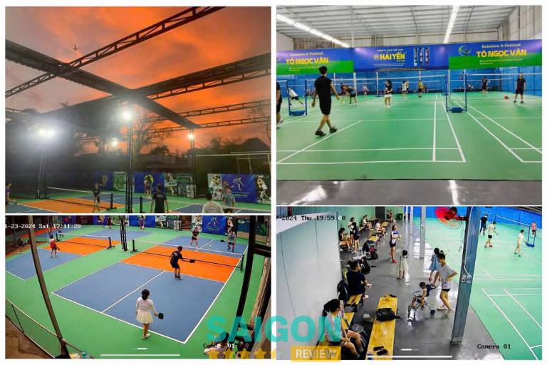 sân PickleBall Thủ Đức badminton Tô Ngọc Vân