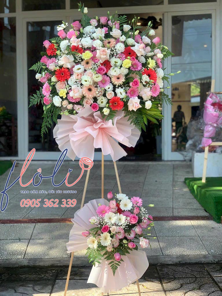 Hoa chúc mừng hội nghị đại hội ở TPHCM FLoLi