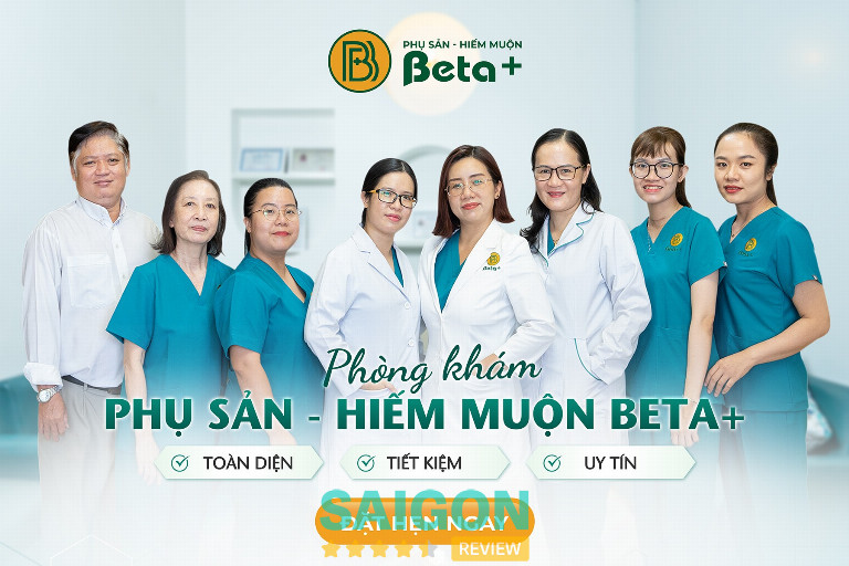 Phòng khám Phụ sản BETA + gò vấp 