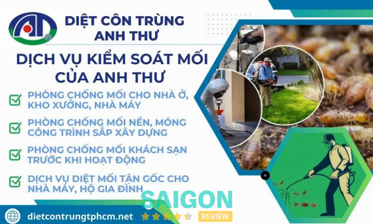 Công ty dịch vụ diệt côn trùng Anh Thư