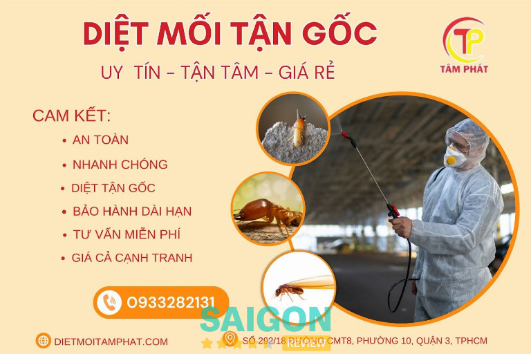 Diệt Mối Tâm Phát Tp HCM