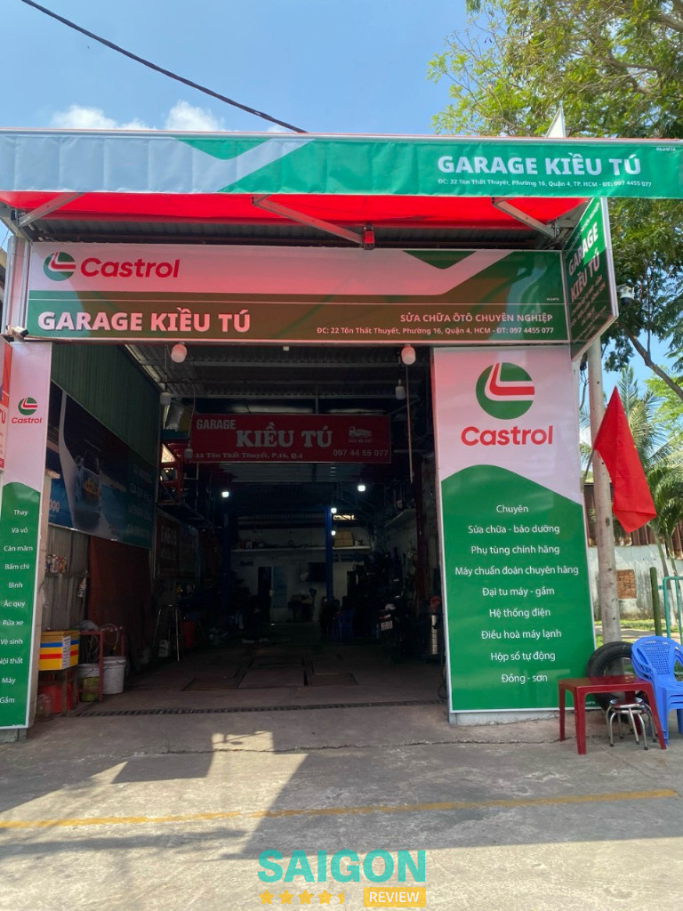 Garage Kiều Tú quận 4