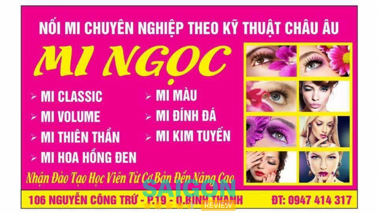 Mi Ngọc Beauty Lashes quận bình thạnh 