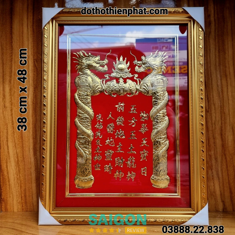 Đồ Thờ Cúng Thiên Phát cung cấp bài vị ông Táo ông Địa mạ vàng tại TPHCM