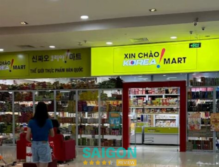 cửa hàng bán đồ hàn quốc Xin Chào Korea Mart tại TPHCM