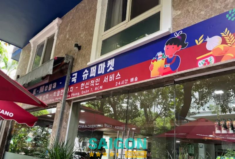 K Mega Mart là cửa hàng bán đồ Hàn Quốc tại TPHCM