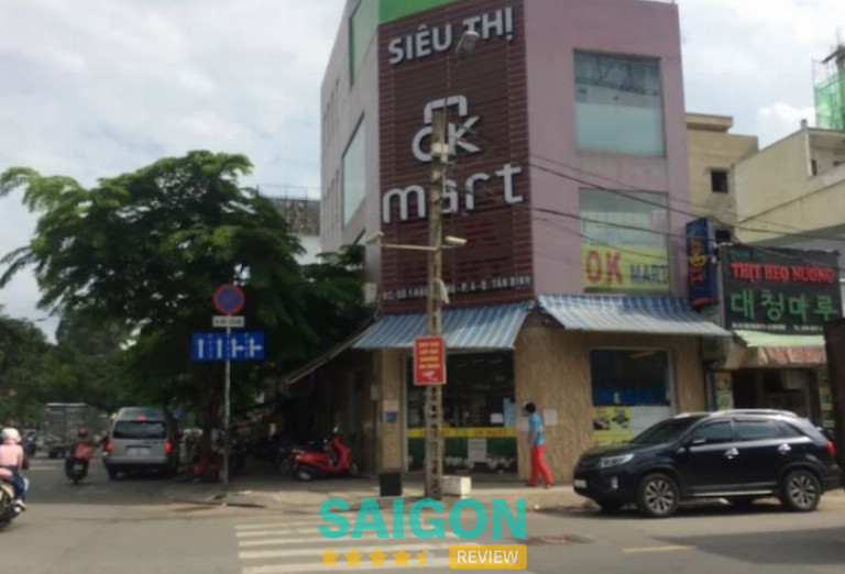 cửa hàng OK Mart bàn đồ hàn quốc tại TPHCM