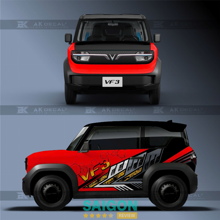 AK Decal cung cấp dịch vụ dán decal xe ô tô chuyên nghiệp tại TPHCM