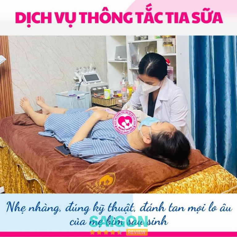 Ngọc Thảo Mom Baby Care cung cấp dịch vụ thông tắc tia sữa tại nhà ở TPHCM