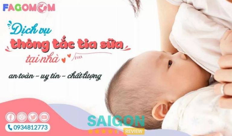 FaGoMom thông tắc tia sữa tại nhà ở TPHCM