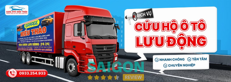 Gara ô tô Hiếu Thảo sửa xe lưu động