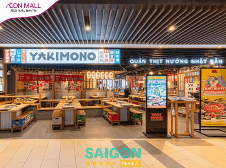 nhà hàng Yakimono AEON Mall Bình Tân 